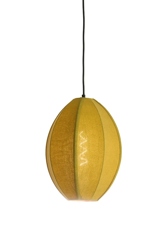 Light & Living lampă suspendată din material textil 28,5 x 38 cm 2984569 verde AA00