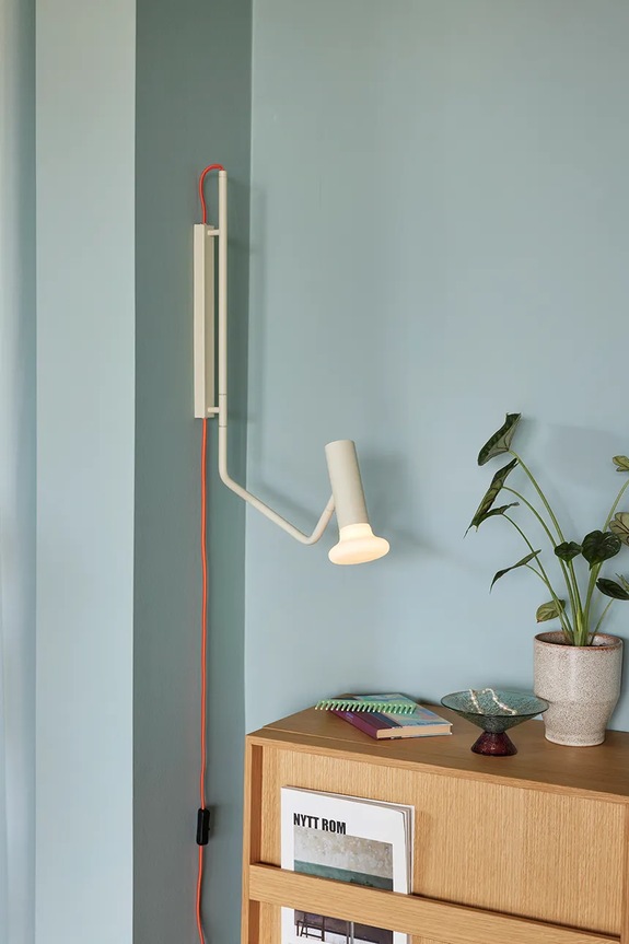 Hübsch lampă de perete din fier 45 x 10 x 58 cm 961905 bej AA00