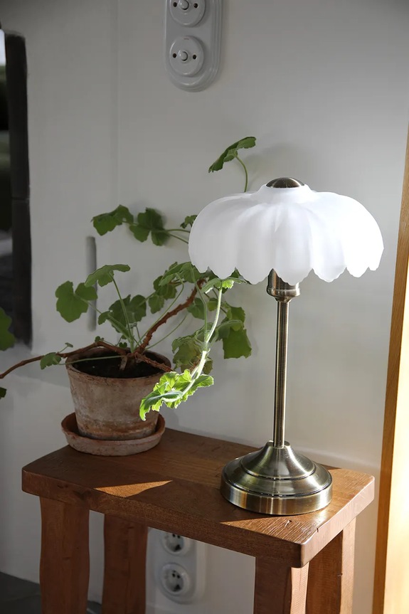 Markslöjd lampă de masă din metal 43 x 26 x 26 cm 109179 alb AA00