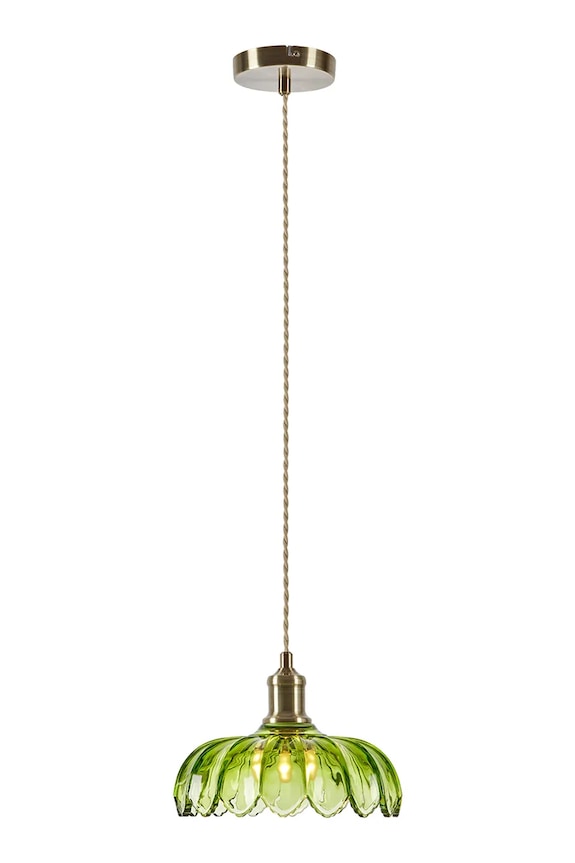 Markslöjd lampă suspendată din sticlă colorată 18 x 26 x 26 cm verde 109177