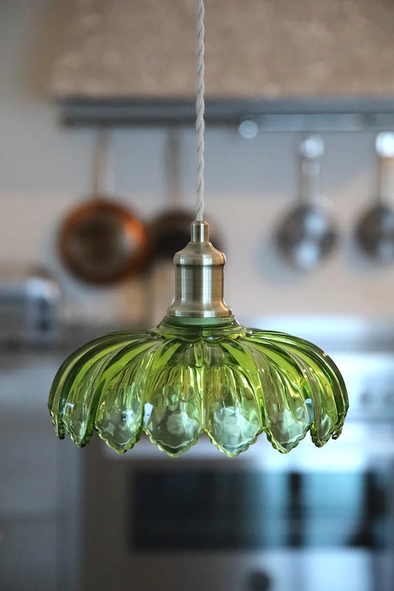 Markslöjd lampă suspendată din sticlă colorată 18 x 26 x 26 cm 109177 verde AA00