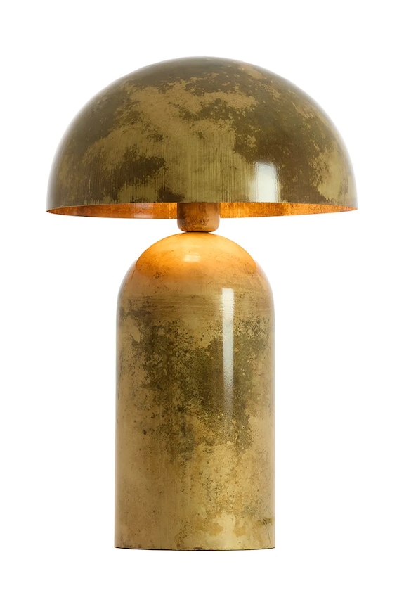 Light & Living lampa stołowa z metalu 31 x 48 cm 1895018 brązowy AA00