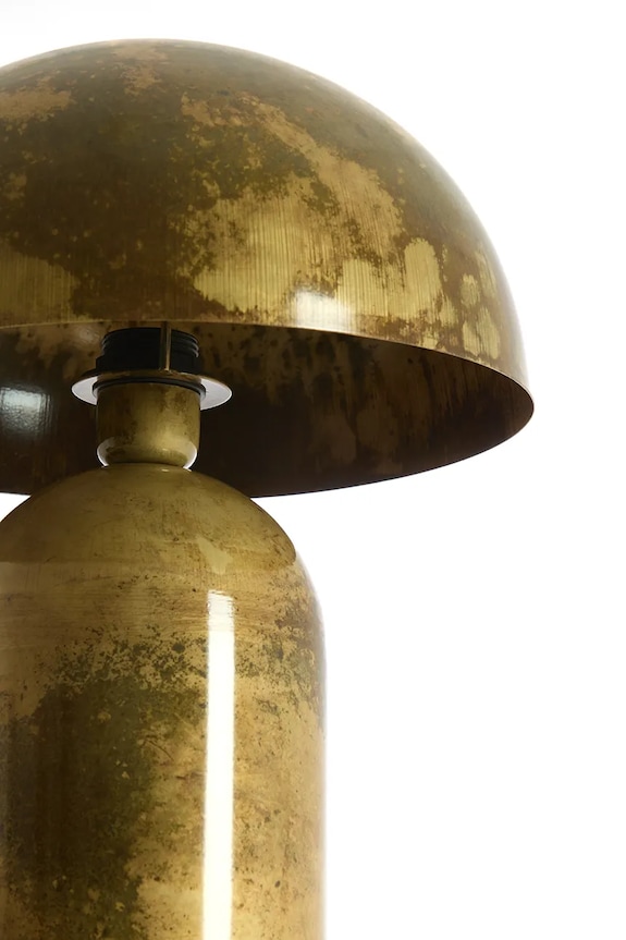 Light & Living lampa stołowa z metalu 31 x 48 cm brązowy 1895018