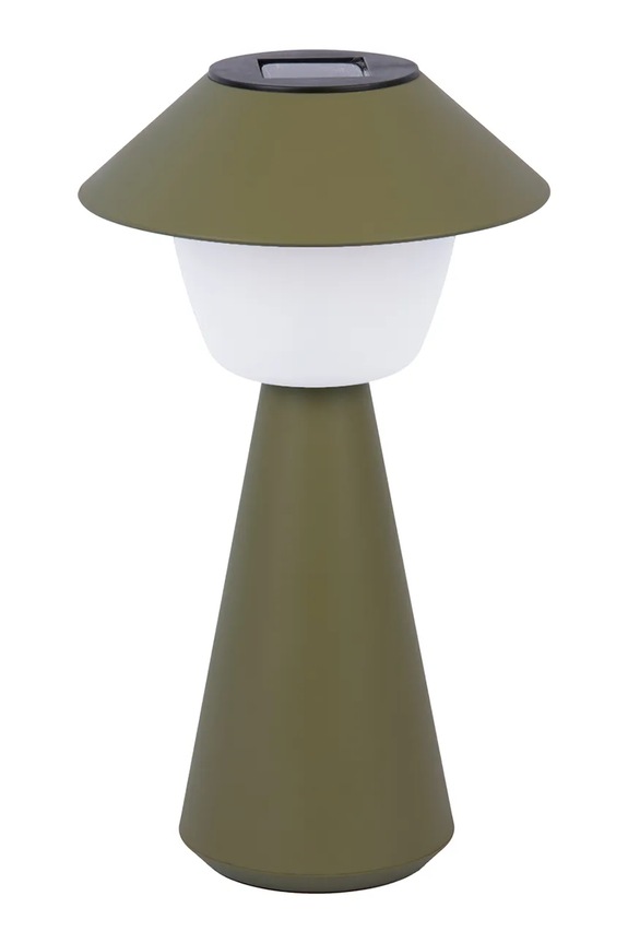 Leitmotiv lampă solară din plastic verde LM2289GR