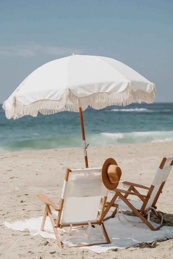 Business & Pleasure Co. umbrelă de grădină Antique White BPU.P.ANT.WHT alb