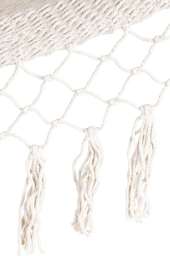 Bizzotto hamac din material textil 200 x 100 cm 792218 alb AA00
