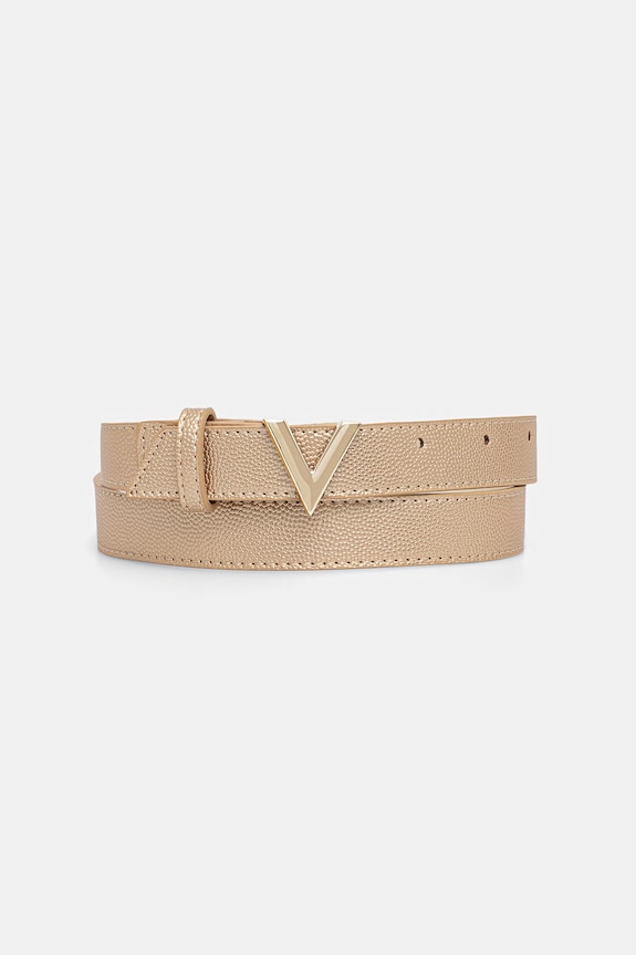 Valentino Bags pasek złoty VCS1R456GN