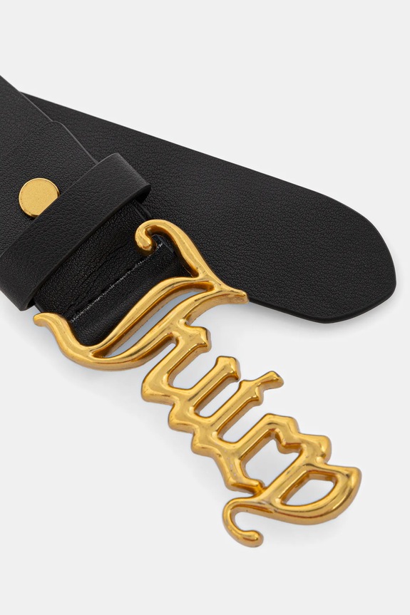Kožený opasok Juicy Couture JC WIJJ98539WL7 čierna AA00