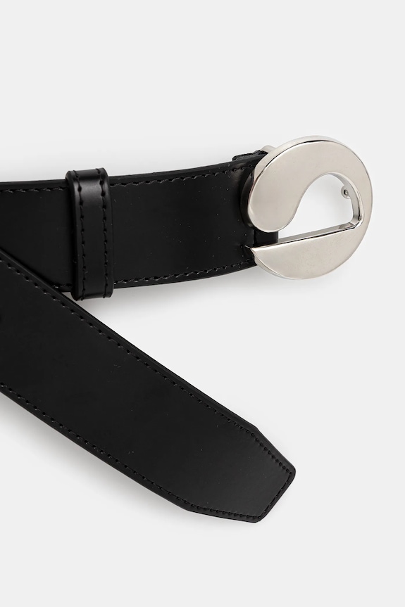 Coperni curea de piele Logo COPBE12F6025 negru AA00