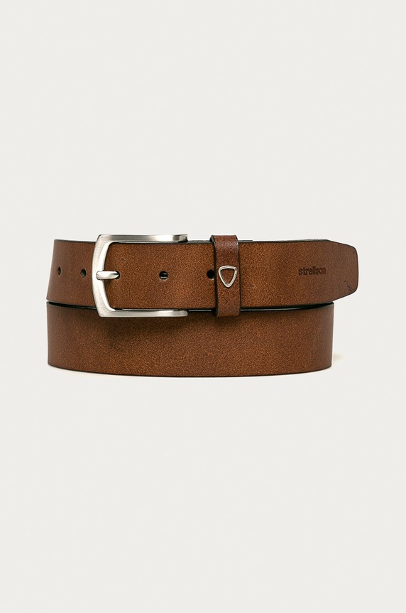 Strellson - Curea de piele maro 3088.B