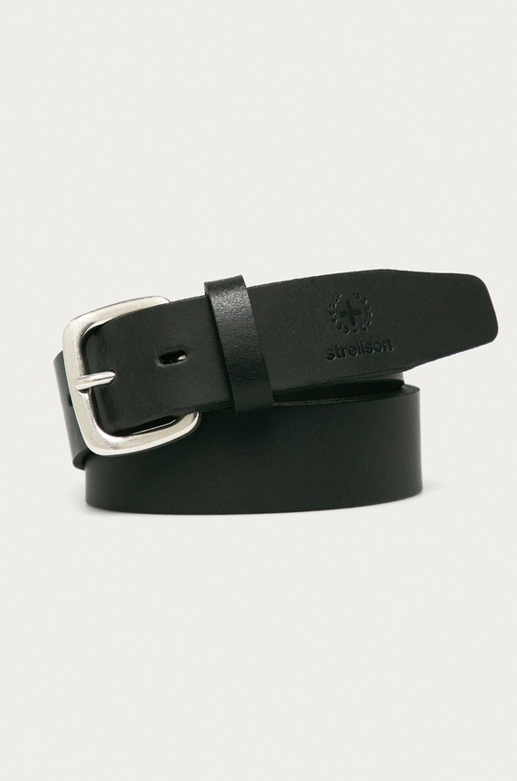 Strellson - Curea de piele negru 3094
