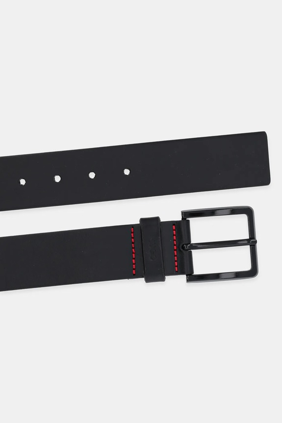 Hugo - Δερμάτινη ζώνη μαύρο 50385358.NOS