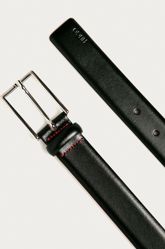 Dodaci Hugo - Kožni remen 50176781.NOS crna