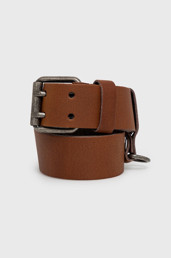 Jack & Jones Curea de piele maro 12192626
