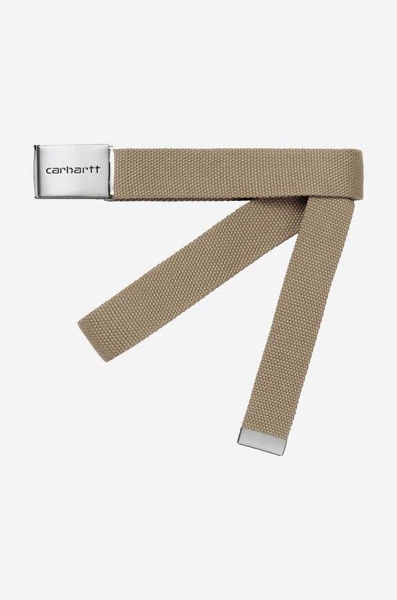 Pásek Carhartt WIP hnědá I019176.LEATHER