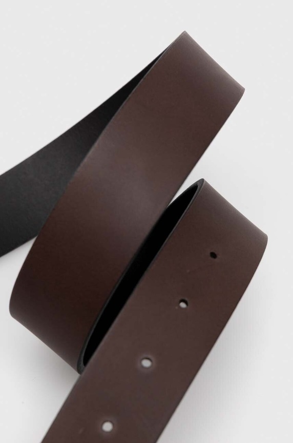 Doplňky Oboustranný kožený pásek Diesel B-SHIFT II BELT X08879.PR227 černá