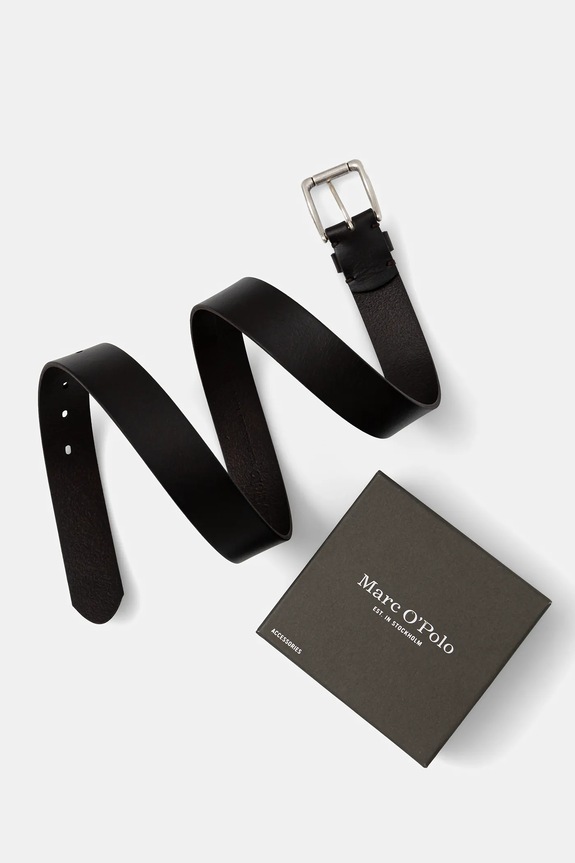Αξεσουάρ Δερμάτινη ζώνη Marc O'Polo 5000006721 καφέ