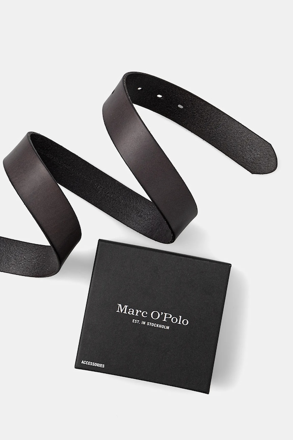 Αξεσουάρ Δερμάτινη ζώνη Marc O'Polo 5000006721 καφέ