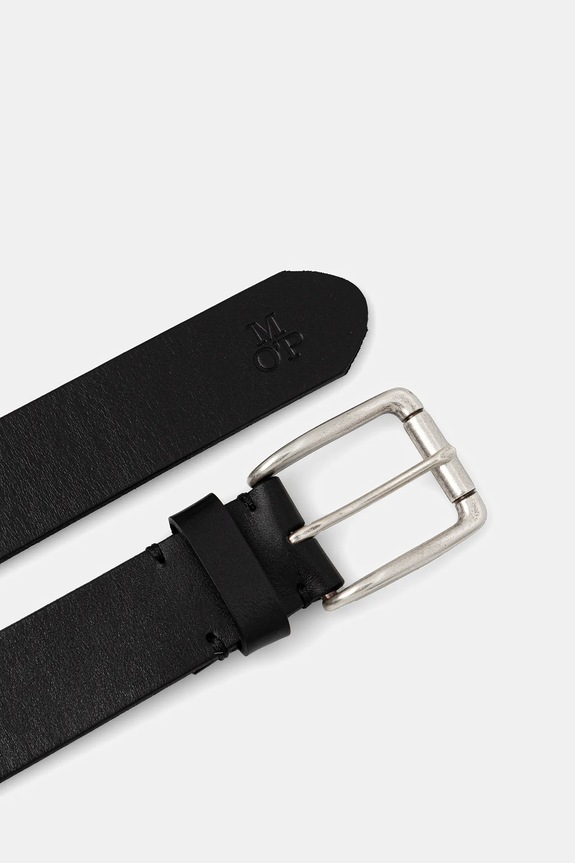 Marc O'Polo curea de piele 5000006721 negru AA00