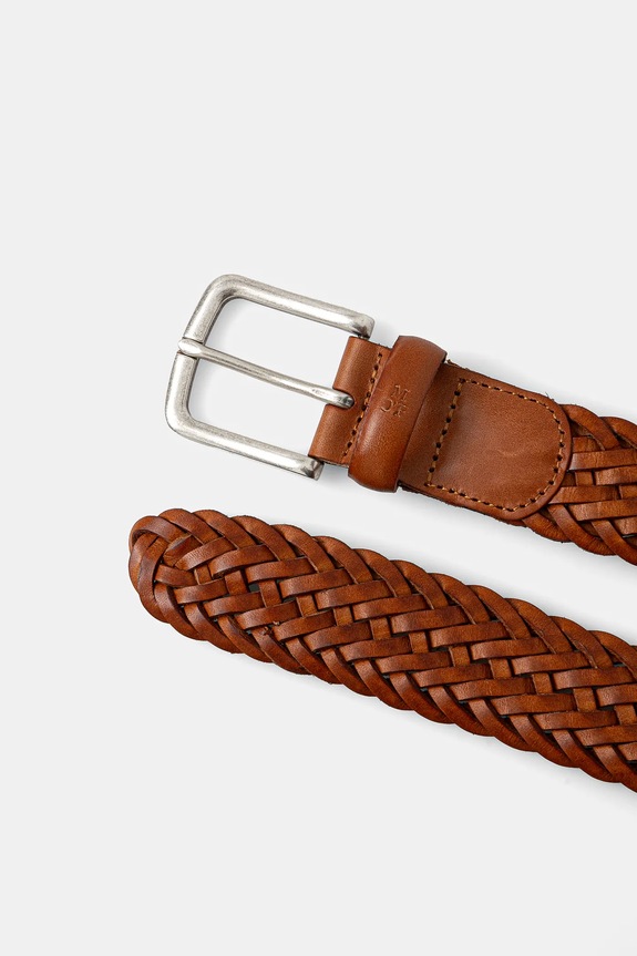 Δερμάτινη ζώνη Marc O'Polo 5000006731 καφέ AA00