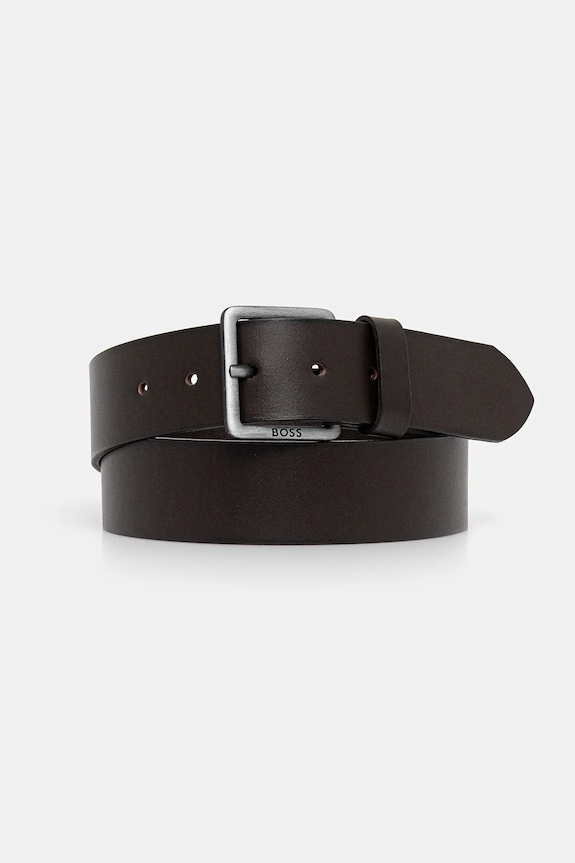 BOSS pasek męski skórzany Jeeko_Sz40 Planet friendly brązowy 50541165