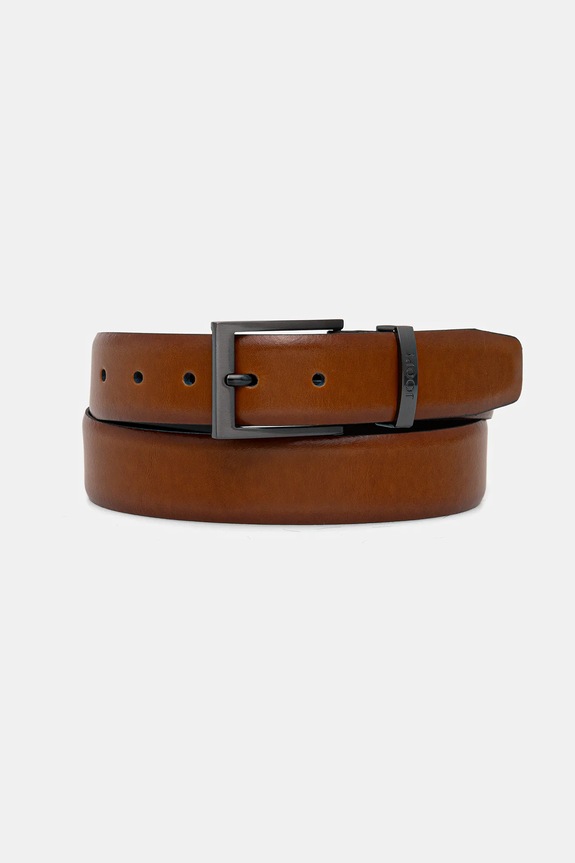 Joop! curea de piele maro 7150