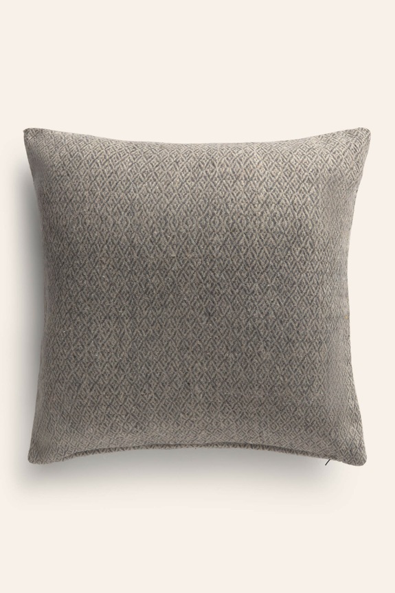 Διακοσμητικό μάλλινο μαξιλάρι Calma House Montana 45 x 45 cm μπεζ MONTANA.45.GRI