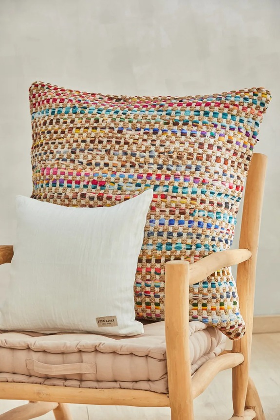 Calma House poszewka na poduszkę Cando 80 x 80 cm multicolor CANDO.80.MUL