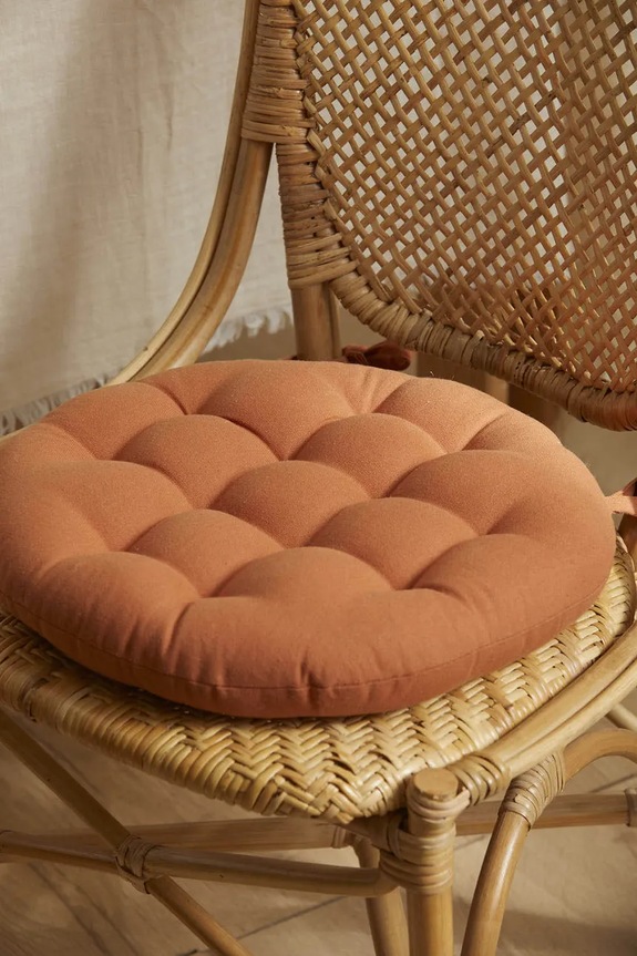 Μαξιλάρι καρέκλας Calma House Gavema GAVEMA.40D.TIE πορτοκαλί AA00