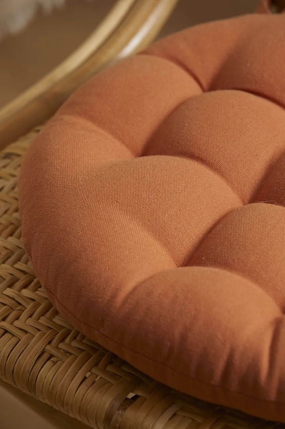 Σαλόνι και υπνοδωμάτιο Μαξιλάρι καρέκλας Calma House Gavema GAVEMA.40D.TIE πορτοκαλί