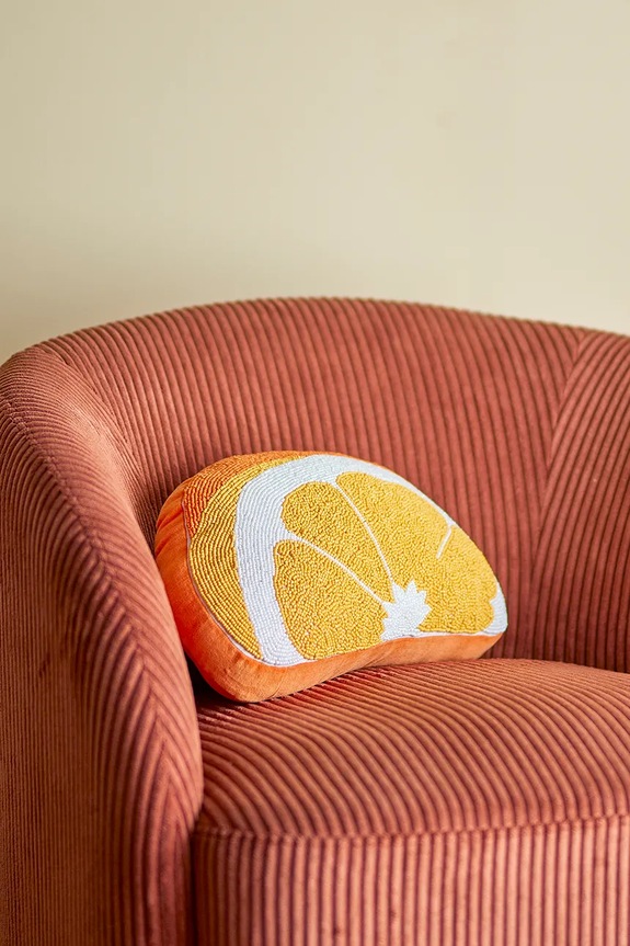 Bloomingville díszpárna 38 x 4 x 23 cm narancssárga 82066453