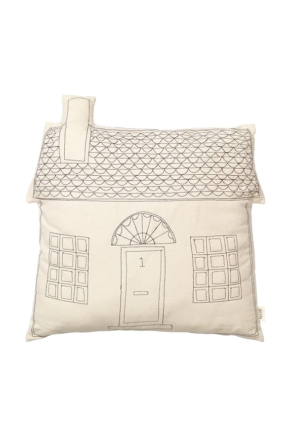 ferm LIVING poduszka ozdobna Abode Cushion beżowy 1104268052
