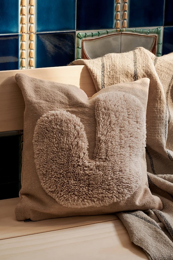 Вітальня та спальня Декоративна подушка ferm LIVING Lay 1104266475 бежевий