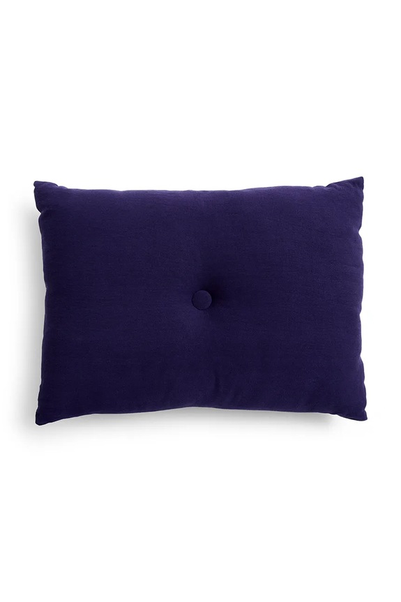 Ukrasni jastuk s dodatkom lana HAY Dot 60 x 45 cm mornarsko plava AE944.F276.AE89