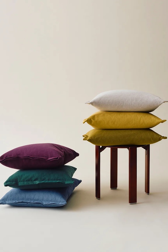 Ukrasni jastuk s pamukom HAY Plica 60 x 55 cm AB472.F265.AF61 bordo AA00