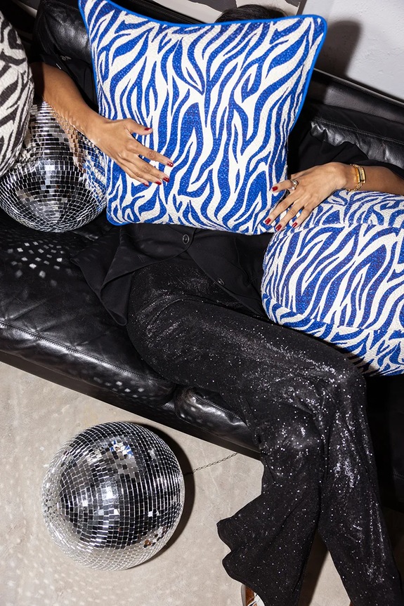 Dnevni boravak i spavaća soba Ukrasni jastuk Byon Anima 50 x 50 cm M 5219805513 plava