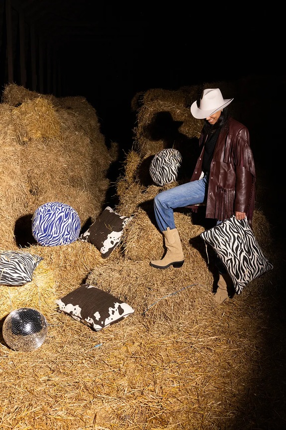 Dnevni boravak i spavaća soba Ukrasni jastuk Byon Anima 35 x 35 cm 5219806213 plava