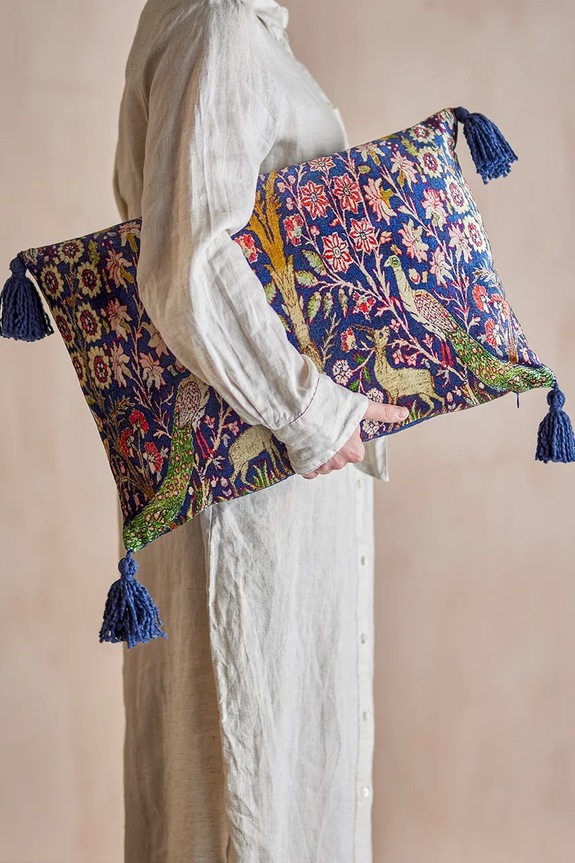 Dekoračný vankúš Bloomingville Adya 50 x 35 cm viacfarebná 82066541