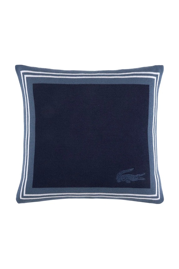 Lacoste pamut párnahuzat L FRAME Marine 45 x 45 cm sötétkék 1059166