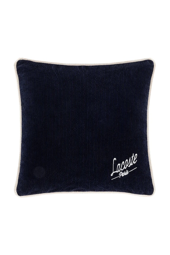 Lacoste pamut párnahuzat L VELVET Marine 45 x 45 cm sötétkék 1059171