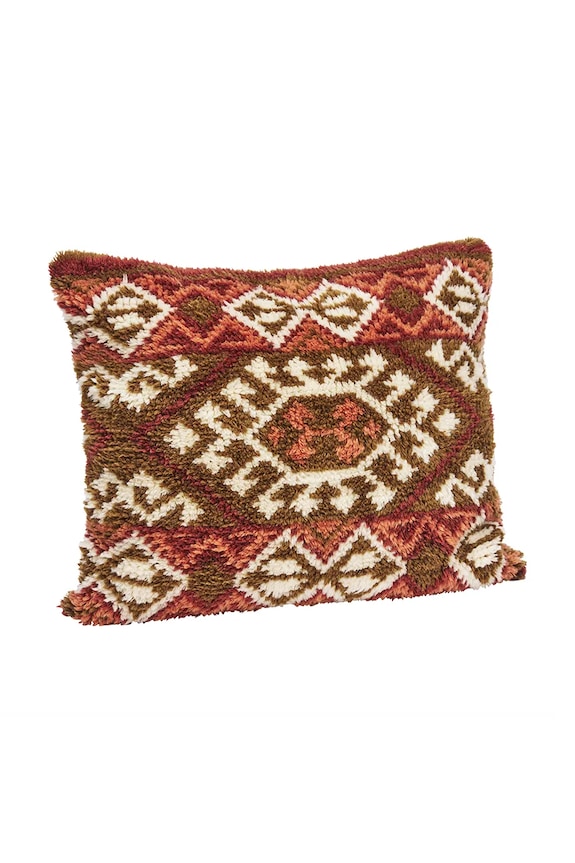 Madam Stoltz față de pernă din lână 60 x 70 cm multicolor JOCU1372