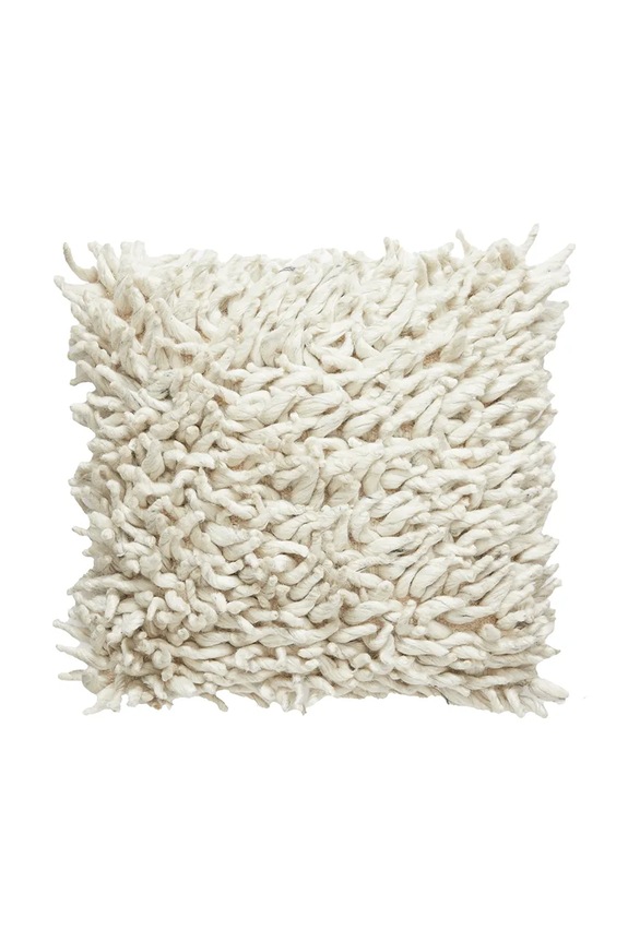 Διακοσμητικό μαξιλάρι από βαμβάκι Light & Living Comallo 45 x 45 cm λευκό 7486584