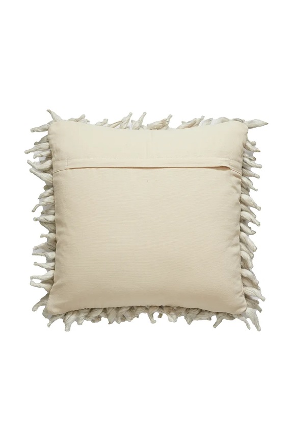 Διακοσμητικό μαξιλάρι από βαμβάκι Light & Living Comallo 45 x 45 cm 7486584 λευκό AA00