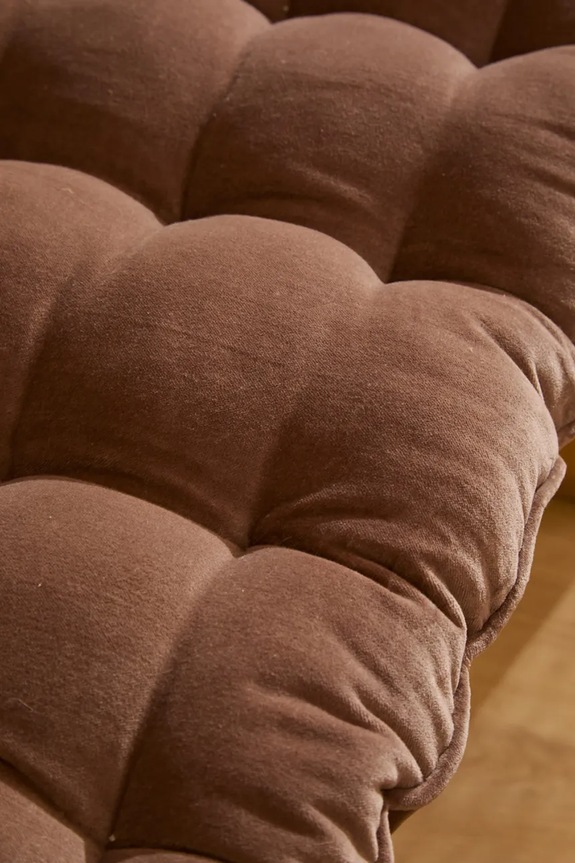 Διακοσμητικό μαξιλάρι Calma House 40 x 120 x 4 cm καφέ VELOUR.4.MRR