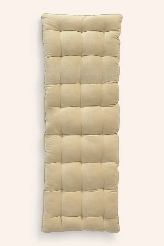 Calma House poduszka dekoracyjna 40 x 120 x 4 cm beżowy VELOUR.4.CRU