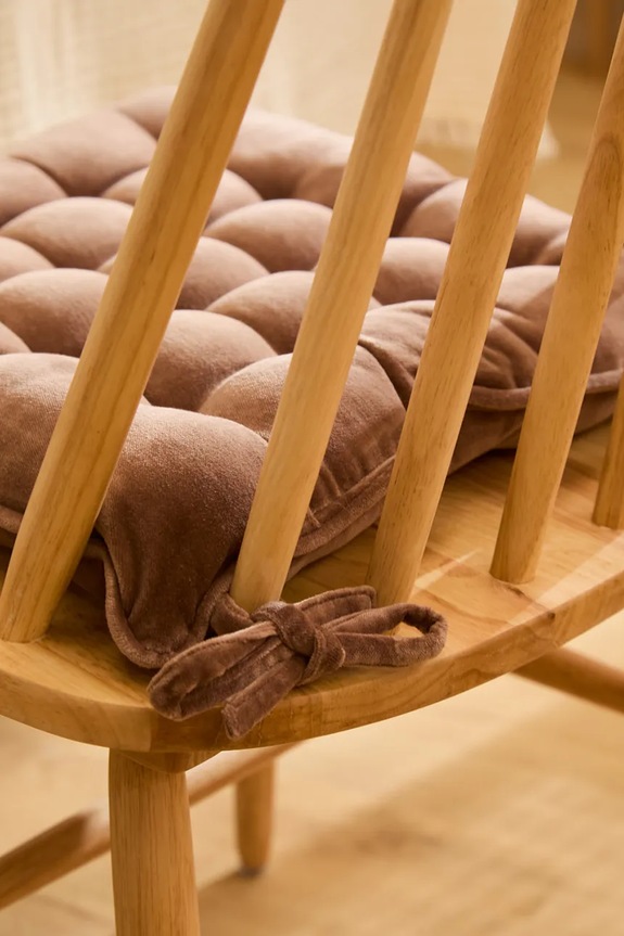 Βαμβακερό μαξιλάρι για καρέκλα Calma House 40 x 40 x 4 cm VELOUR.40G.MRR