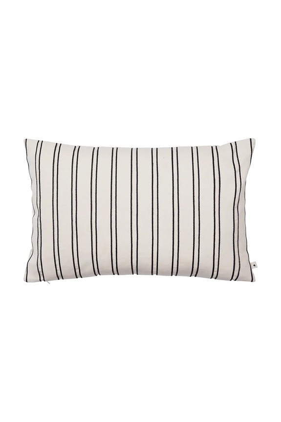 ferm LIVING poszewka na poduszkę bawełniana Twill 60 x 40 cm biały 1104272066