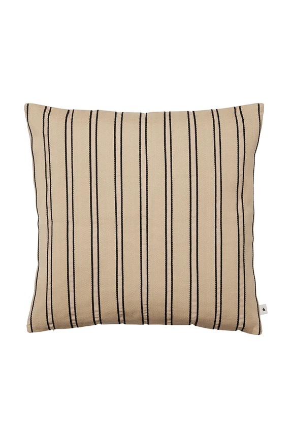 ferm LIVING poszewka na poduszkę bawełniana Twill 50 x 50 cm beżowy 1104272070