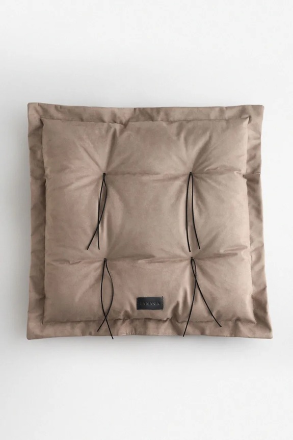 La Mania pernă decorativă Corde 60 x 60 cm maro 5905549438374