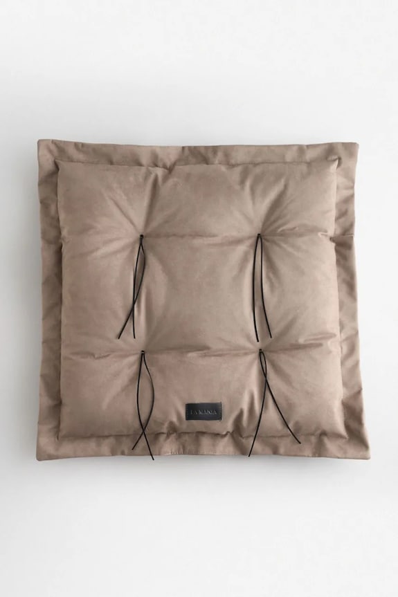La Mania pernă decorativă Corde 60 x 60 cm maro 5905549438374
